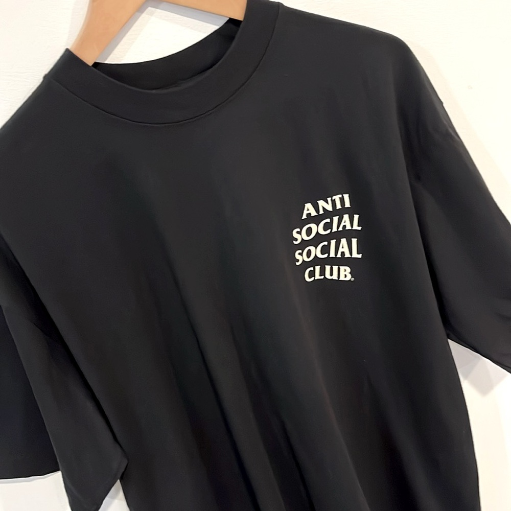 Unworn Anti Social Social Club Floral Short Sleeve Tee - Large